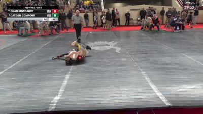 65_B lbs Consi Of 16 #2 - Chad Morgante, Grove City vs Cayden Comfort, Williamsport