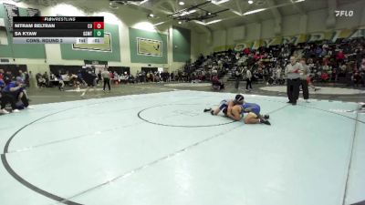 146 lbs Cons. Round 2 - Sa Kyaw, Grossmont vs Nitram Beltran, Central Union