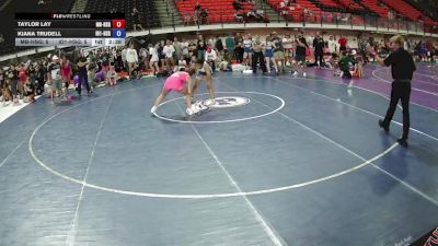 130 lbs Taylor Lay, Montana Banditry HS Girls vs Kiana Trudell, Idaho 1 HS Girls