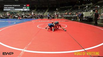 89 lbs Final - Johnathan Thompson, Sebolt Wrestling Academy vs King Hawkins, Mat Assassins