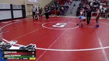 105 lbs Cons. Round 2 - Nathan Muma, NWWC vs Josiah McPherson, Toro World Club