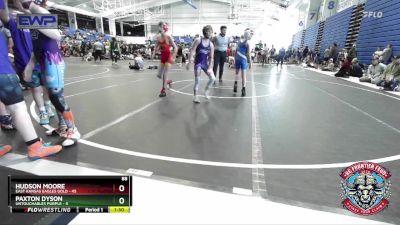 88 lbs Semis (4 Team) - Czarlie Diffee, Untouchables Purple vs Hunter Armanees, East Kansas Eagles Gold