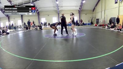 138 lbs Round 5 - Saniyah Ward, D`Youville University vs Braylin Jones, Edinboro