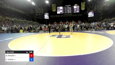 120 lbs Cons 64 #2 - Brody Randall, SD vs Elijah Collick, MD