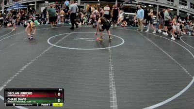 84 lbs Round 5 (8 Team) - Chase Davis, Dynasty National Team vs Declan Jericho, Hammers Yellow