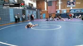 144 lbs Cons. Round 5 - Kale Zorn, Fremont vs Braxton Trimble, West Field