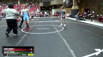 135 lbs Semifinal - Jake Waegli, Lincoln Squires vs Boyer Ward, Greater Heights Wrestling