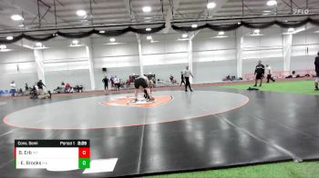 285 lbs Cons. Semi - Excell Brooks, Marian University (IN) vs Braydon Erb, Indiana Tech