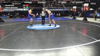285 lbs Cons. Round 4 - Walter West, Luther vs Adolfo Betancur, JWU (Providence)