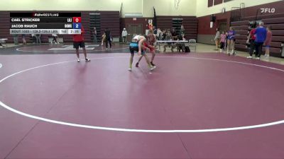 128.2-139.5 lbs Champ. Round 1 - Cael Stricker, Lisbon Lions vs Jacob Rauch, Big Game Wrestling Club