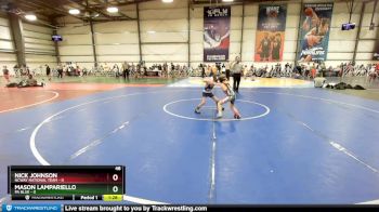 48 lbs Rd# 8- 12:30pm Saturday Final Pool - Mason Lampariello, PA Blue vs Nick Johnson, NCWAY National Team
