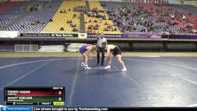 197 lbs Quarterfinal - Wyatt Voelker, Northern Iowa vs Tommy Hagan, Missouri