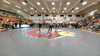 106 lbs Quarterfinals (8 Team) - Bobby Hernandez, Cody vs Mason Jolley, DouglasWY