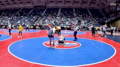 1A-175 lbs Champ. Round 1 - Kaid Horton, Bacon County vs Eli Rider, Haralson County