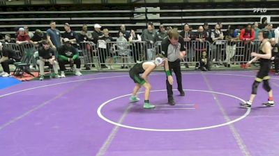 80 lbs Round Of 16 - Finnegan Wheeler, All I See Is Gold Academy vs Joseph Milano, South Plainfield