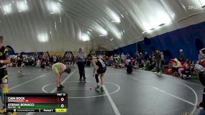 130 lbs Round 3 (6 Team) - Cain Rock, Neighborhood vs Stefan Bonacci, Silo WC