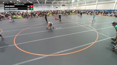 95 lbs Champ. Round 1 - Gavin Brent, Unattached vs Jonah Martinez, Unattached