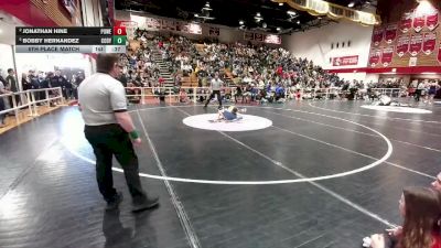 106 lbs 5th Place Match - Bobby Hernandez, Cody vs Jonathan Hine, Powell