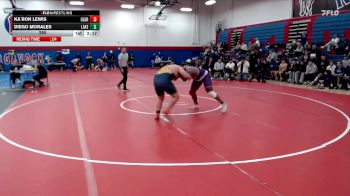 285 lbs Finals (2 Team) - Diego Morales, Lakeland vs Ka`Ron Lewis, University Of The Ozarks