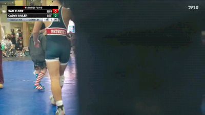 106 lbs Cadyn Sailer, Bismarck Century vs Sam Elder, Natrona County