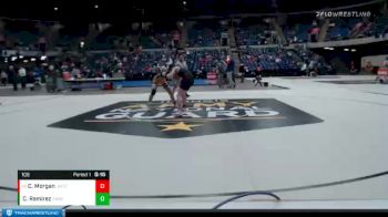 106 lbs Cons. Round 1 - Colin Morgan, Joliet West vs Christian Ramirez, Evergreen Park