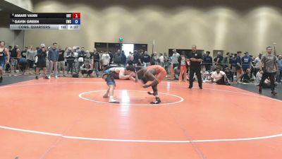 144 lbs Cons. Quarters - Amari Vann, UDT vs Gavin Green, Exodus Wrestling Club
