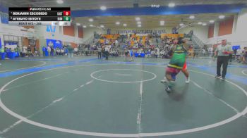285 lbs Cons. Round 5 - Benjamin Escobedo, Los Altos vs Ayebayo Ibitoye, Eisenhower
