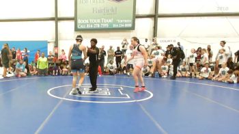76 lbs Rr Rnd 7 - Ashlee Motes, Okie Girls - W vs Kallie Manuel, Michigan Wrestling Academy - W