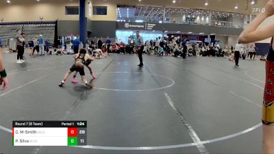 80 lbs Round 7 (8 Team) - Preston Silva, Ruthless vs Chase Miller-Smith, Ohio Gold