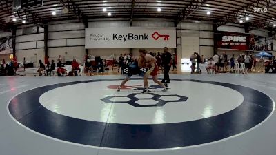 97 kg Cons. Round 3 - Carter Erickson, Cougar Wrestling Club vs Asher Ruchti, Southern Oregon Regional Training Center