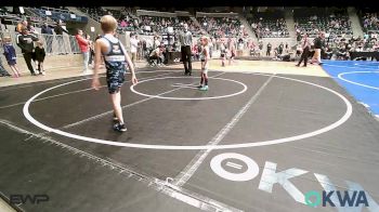 55 - 58 lbs Rr Rnd 3 - Bradley Shadwick, Berryhill Wrestling Club vs Lane Rainbolt, Pitbull Wrestling Academy