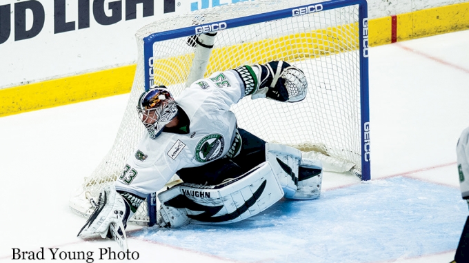 Cam Johnson Leads Deadly Florida Everblades Goaltending Tandem - FloHockey