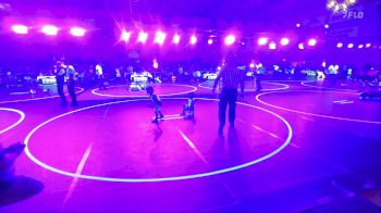 46 lbs Rr Rnd 2 - Korbin Wilson, Mountain Man WC vs Karston Goodier, West Jefferson Warriors