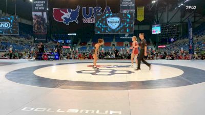 135 lbs Cons. Semis - Claudia Heeney, IL vs Morgan Lucio, AZ