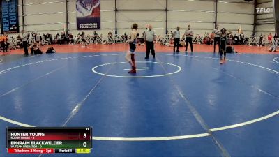 76 lbs Rd# 5- 3:45pm Friday Final Pool - Ephraim Blackwelder, VA Team Predator vs Hunter Young, Rough House