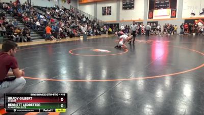 N-8 lbs Semifinal - Bennett Ledbetter, Assumption Elite vs Grady Gilbert, DC Elite