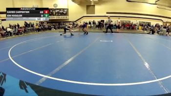 149 lbs Semifinal - Xavier Carpentier, Albion College vs Jon Huggler, Cornerstone University