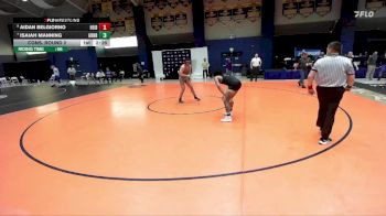 197 lbs Cons. Round 2 - Isaiah Manning, Greensboro vs Aidan Belgiorno, Heidelberg