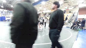 144 lbs Cons. Round 4 - Hunter McCuistion, Rim Of The World vs Noah Trujillo, Calabasas