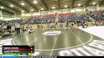 106 lbs Finals (2 Team) - Carson Leonard, INWTC vs Kaden Martineau, Utah Gold