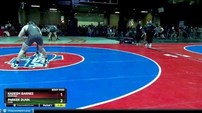 5A-190 lbs Quarterfinal - Parker Dunn, Cass vs Kadeem Barnes, Heritage