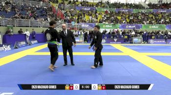 Enzo Machado Gomes vs Gabriel Da Silva Duarte 2025 Brasileiro Jiu-Jitsu IBJJF