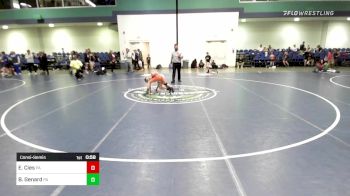 75 lbs Consolation - Evan Cies, PA vs Brady Genard, PA