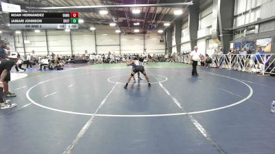 126 lbs Rr Rnd 2 - Noah Hernandez, BAWA GOLD - HSB vs Jamari Johnson, Team Shutt Whittaker - HSB