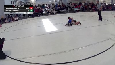 10 lbs Cons. Semi - Mozi Fitzgerald, Sherman Challengers vs Ezekiel Phillips, Rocket Wrestling Club / RWC