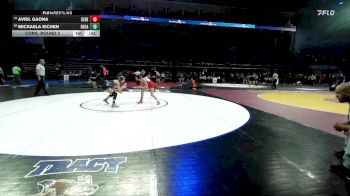 100 lbs Cons. Round 2 - Avril Gaona, Ceres vs Mickaela Eichen, Del Campo