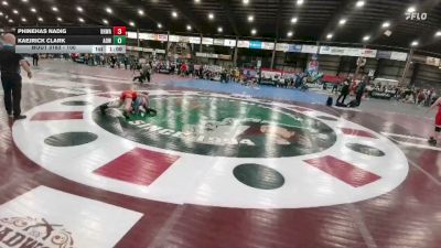 100 lbs Semifinal - Kaejrick Clark, American Outlaws Wrestling vs Phinehas Nadig, Black Hills Wrestling Academy
