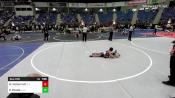 65 lbs Round Of 16 - Wyatt McDermott, GI Grapplers vs Ryan Pitzele, Bear Cave WC