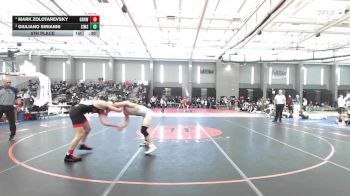 138 lbs 5th Place - Mark Zolotarevsky, Greenwich vs Giuliano Sirianni, Simsbury
