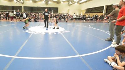 72 lbs Rr Rnd 2 - Brayden Hughes, RedNose Wrestling School - K3 vs Kolsen Lynch, Rabbit Wrestling Club - K3
